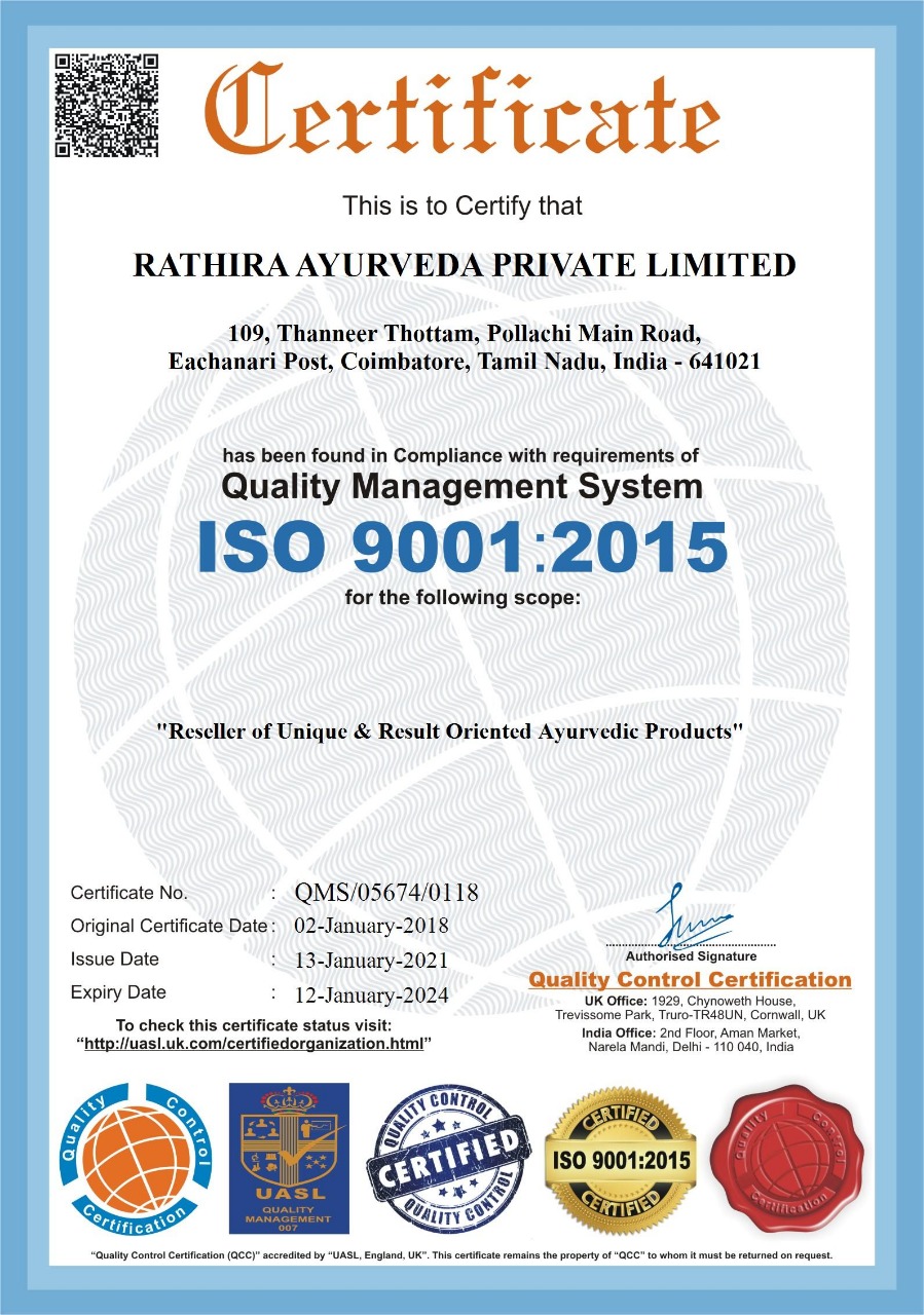 Certificate ISO